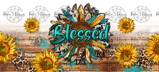 New: Blessed Sunflower 16Oz Libbey