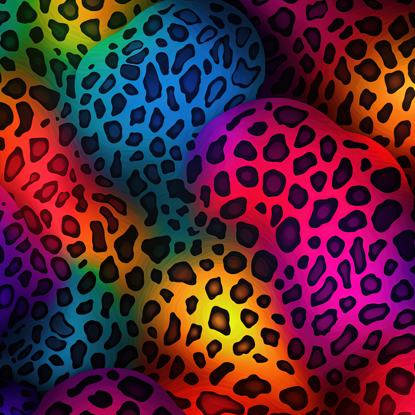 FS1278 rainbow cheetah block