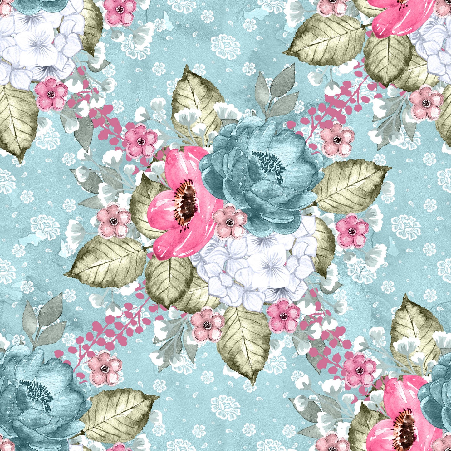 FS1385 shabby chic floral
