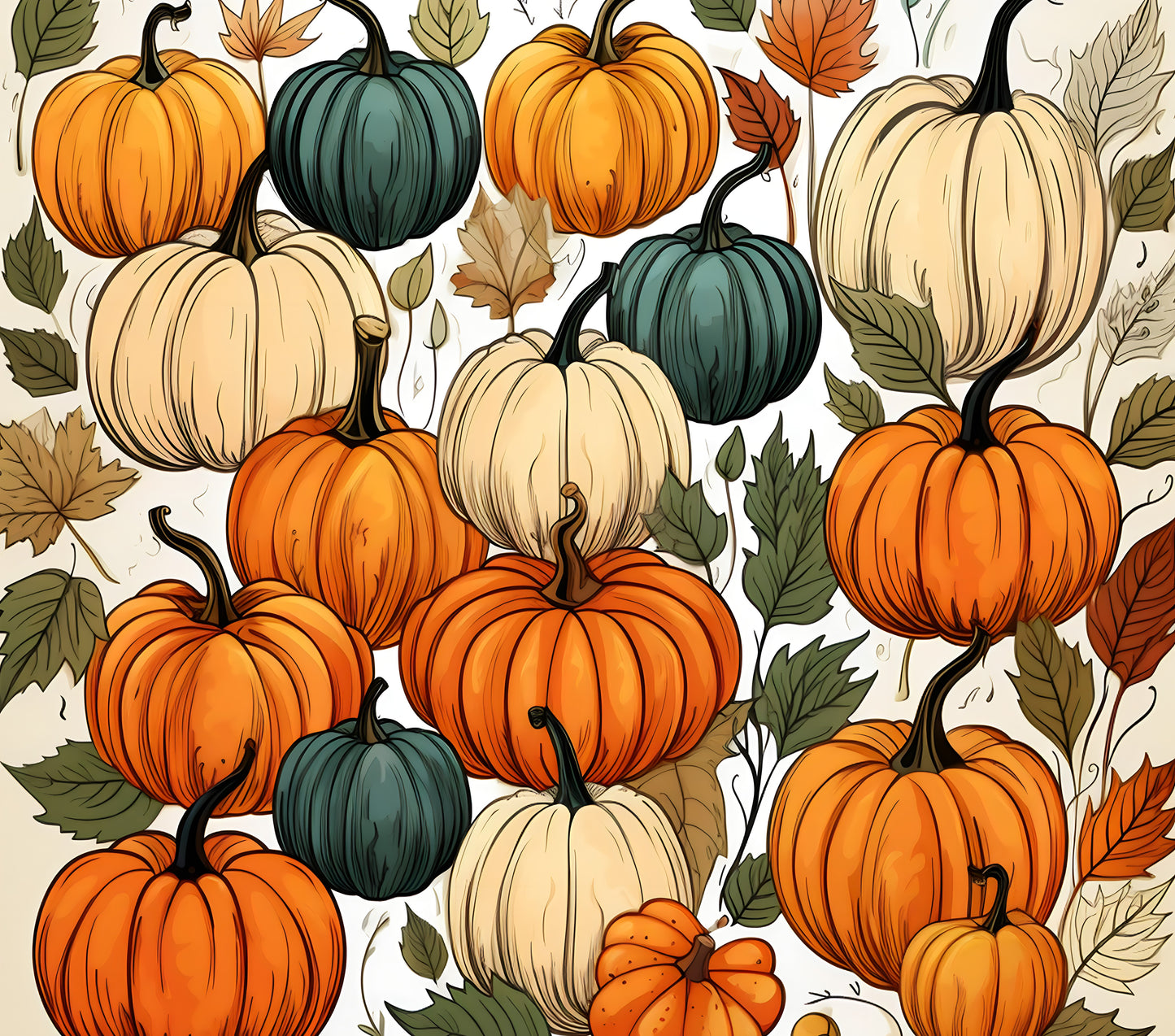 FS1887 fall pumpkins