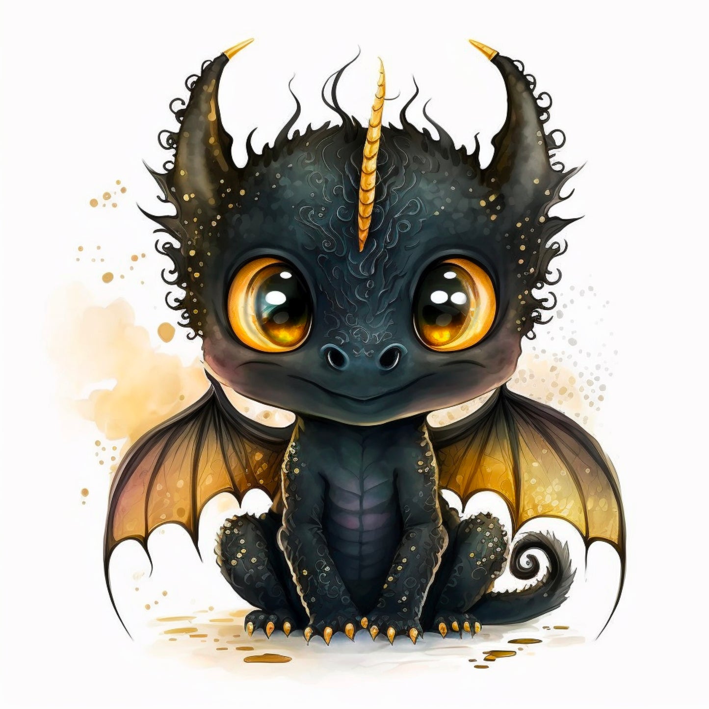 TW1113 baby black dragon