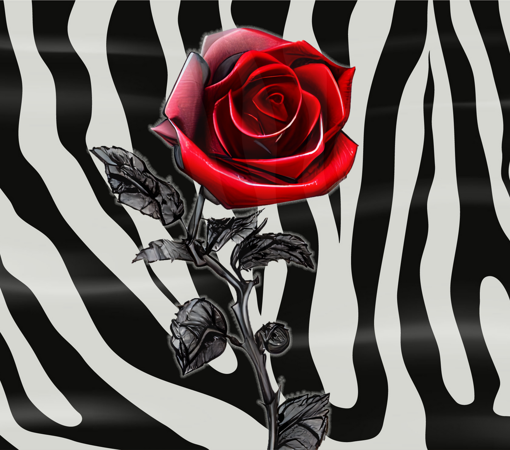 TW2028 zebra rose – PashaZDesigns