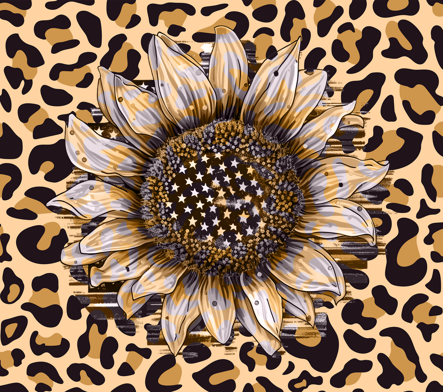 TW2123 leopard sunflower
