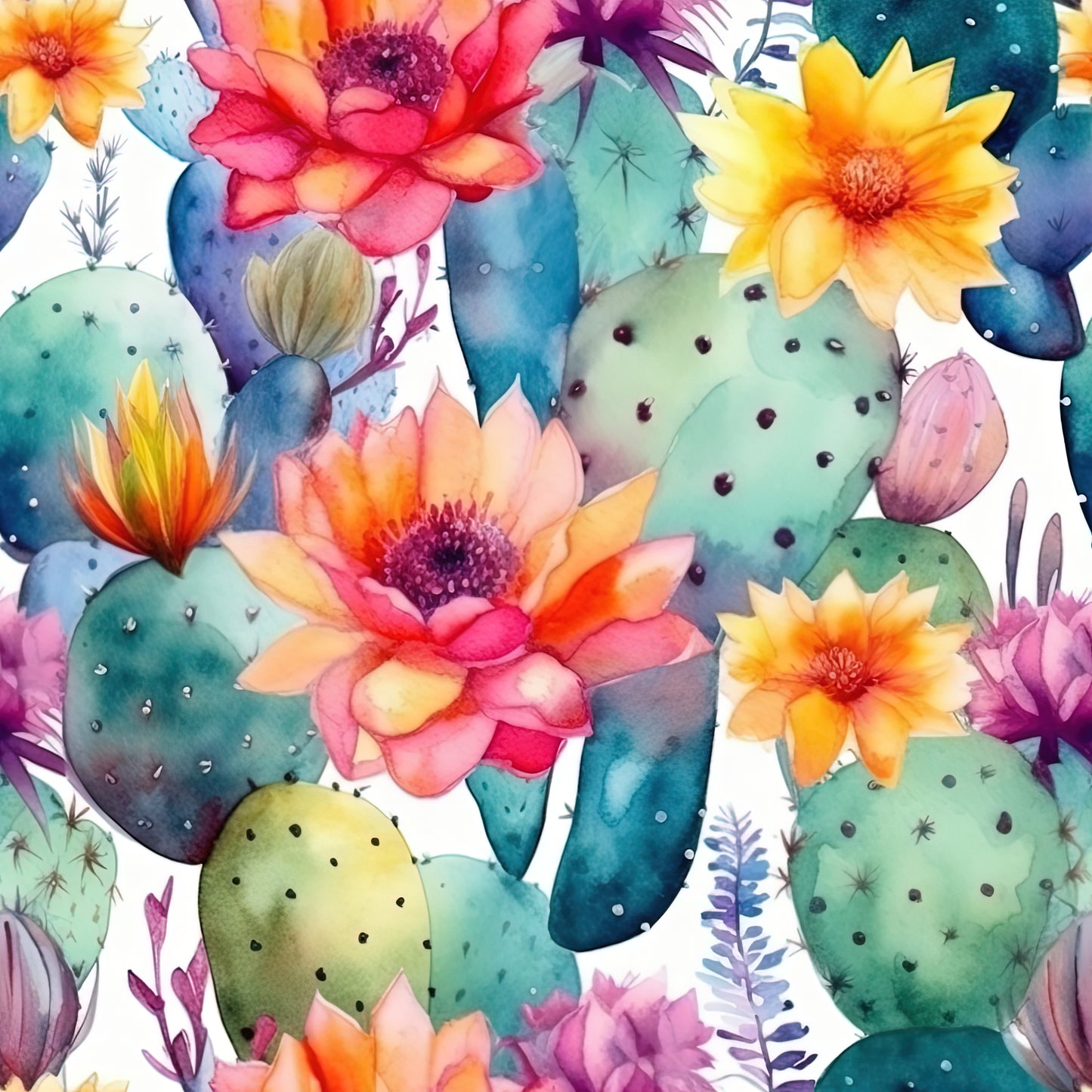 FS316 cactus watercolor