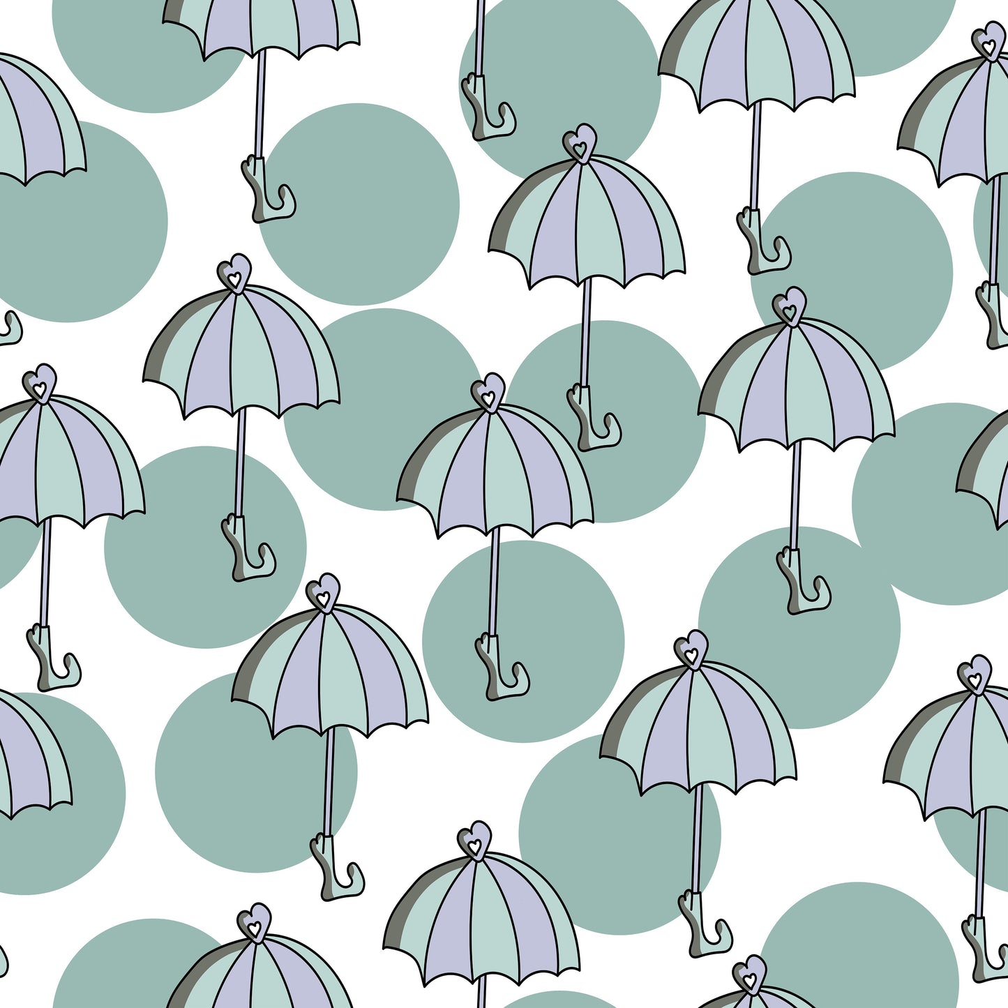 FS57 turq umbrella