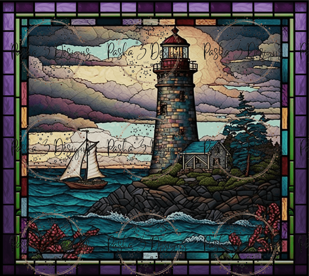 New: Lighthouse Stained Glass