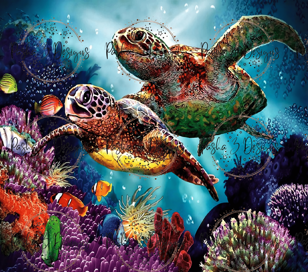 New: Sea Turtles Sea Anemone