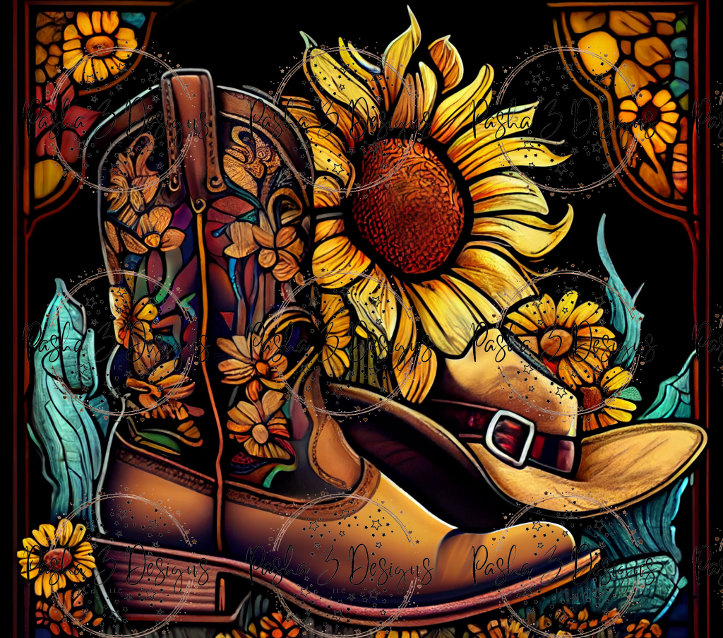 New: Sunflower Cowgirl Boot 2
