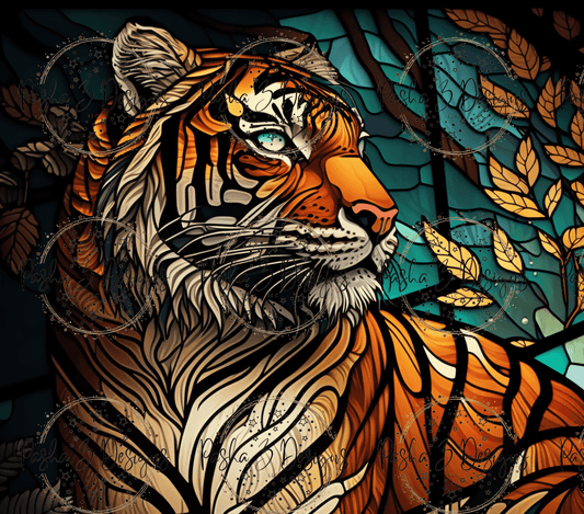 New: Tiger Stained Glass
