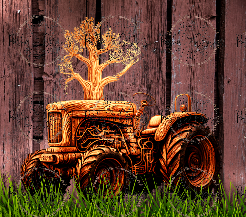 Tw314 Wood Tractor Fence